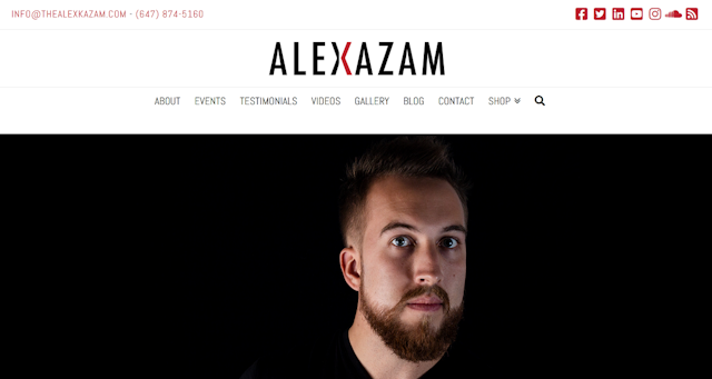 Alex Kazam - Personal Website